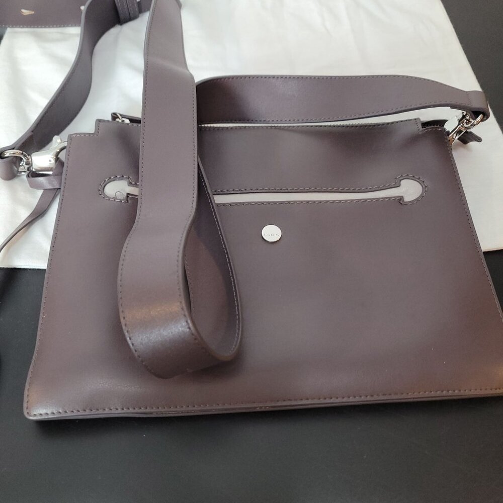 Lodis Downtown Dalia LAcXb CMT Italian Leather RFID Crossbody Bag - Picture 6 of 13
